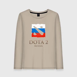 Женский лонгслив Dota 2: Russia