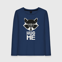 Женский лонгслив Raccoon: Hug me