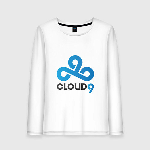 Женский лонгслив Cloud9 / Белый – фото 1