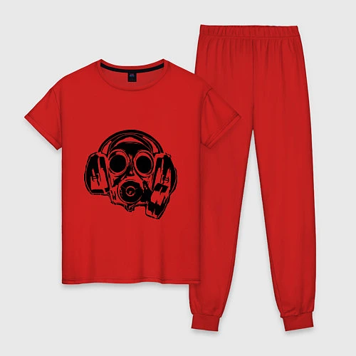 Женская пижама Toxic DJ / Красный – фото 1