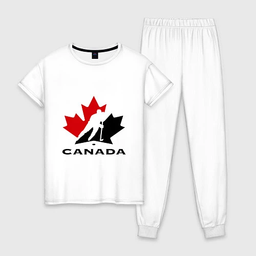 Женская пижама Canada / Белый – фото 1