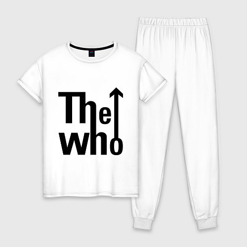 Женская пижама The Who / Белый – фото 1
