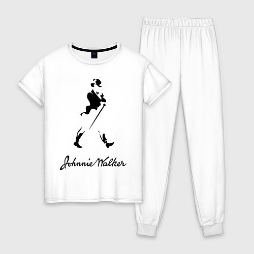 Женская пижама Johnnie Walker / Белый – фото 1
