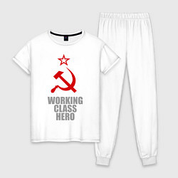 Женская пижама Working class hero