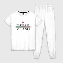 Женская пижама Curva Sud: Milano FC