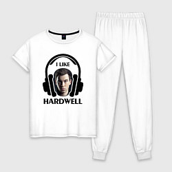 Пижама хлопковая женская I like Hardwell, цвет: белый