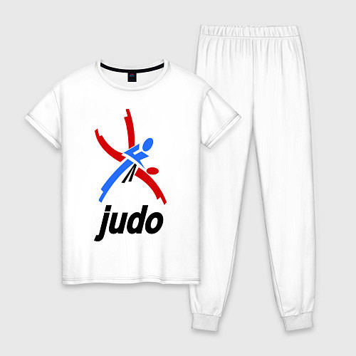 Женская пижама Judo Emblem / Белый – фото 1