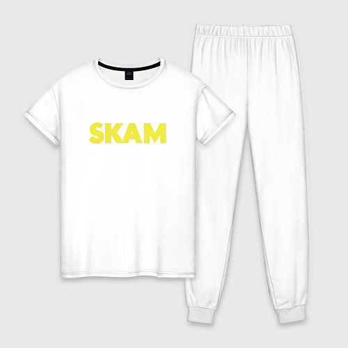 Женская пижама Skam / Белый – фото 1