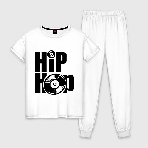 Женская пижама Hip-Hop / Белый – фото 1