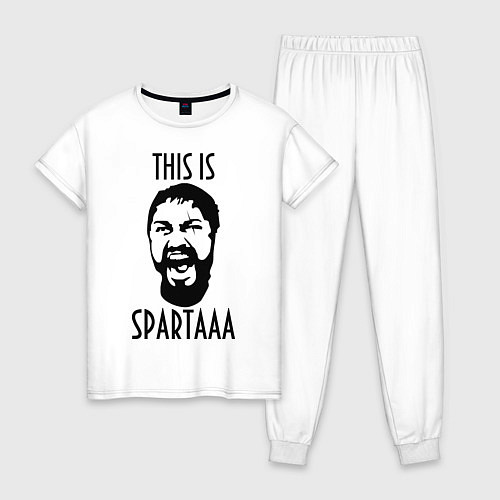 Женская пижама This is Spartaaa / Белый – фото 1