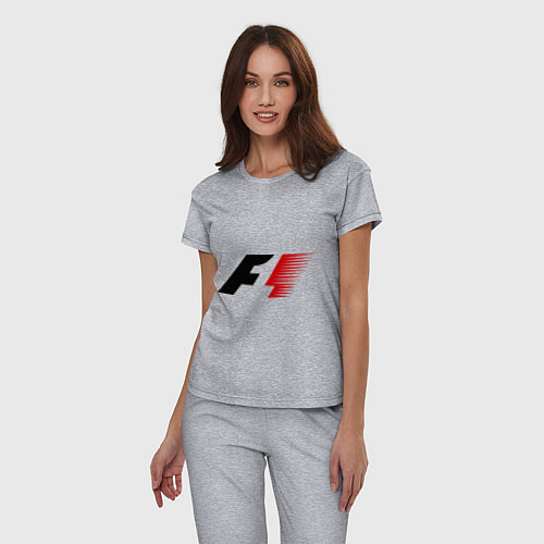 Женская пижама Formula 1 / Меланж – фото 3