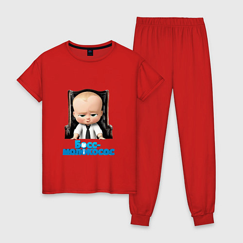 Женская пижама Boss Baby / Красный – фото 1