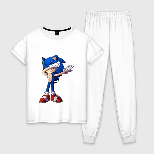Женская пижама Sonic dab / Белый – фото 1