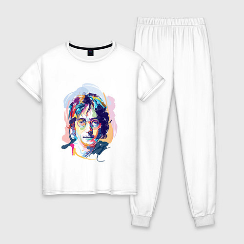 Женская пижама John Lennon: Art / Белый – фото 1