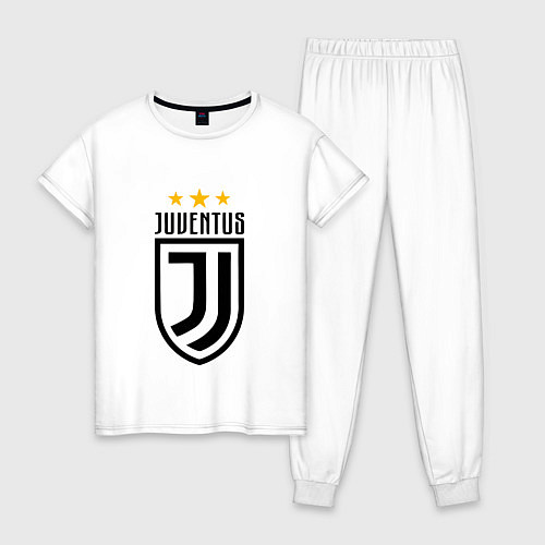 Женская пижама Juventus FC: 3 stars / Белый – фото 1