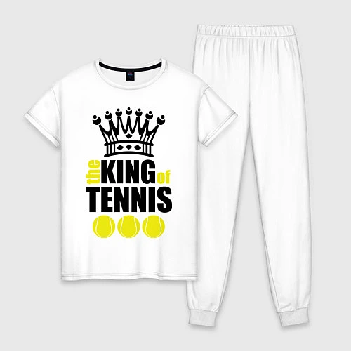 Женская пижама King of tennis / Белый – фото 1