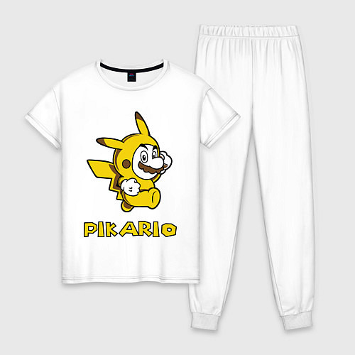 Женская пижама Pikario / Белый – фото 1
