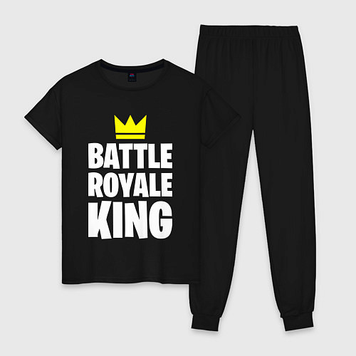 Женская пижама Battle Royale King / Черный – фото 1