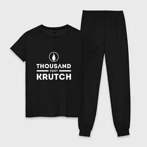 Женская пижама Thousand Foot Krutch / Черный – фото 1