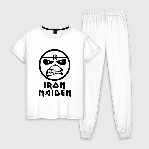 Женская пижама Iron Maiden / Белый – фото 1