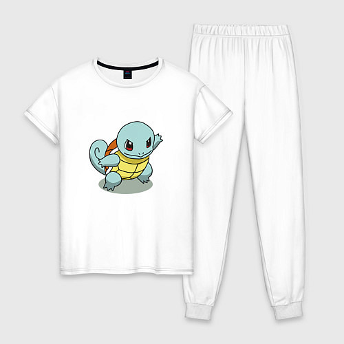 Женская пижама Pokemon Squirtle / Белый – фото 1