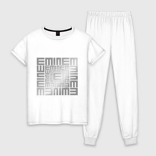 Женская пижама Emineminem silver / Белый – фото 1