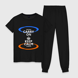 Женская пижама Keep Calm & Portal