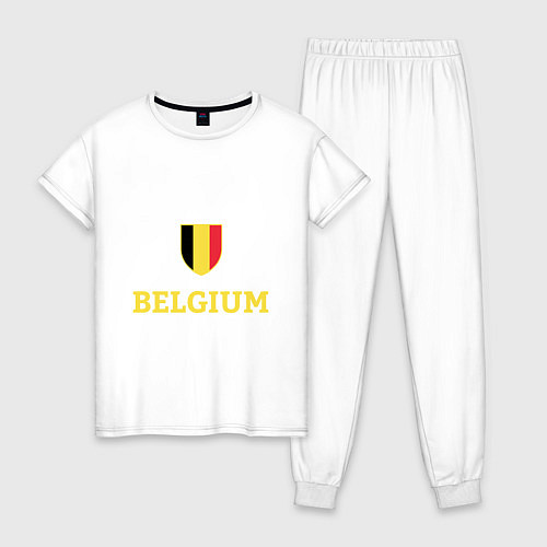 Женская пижама Belgium / Белый – фото 1