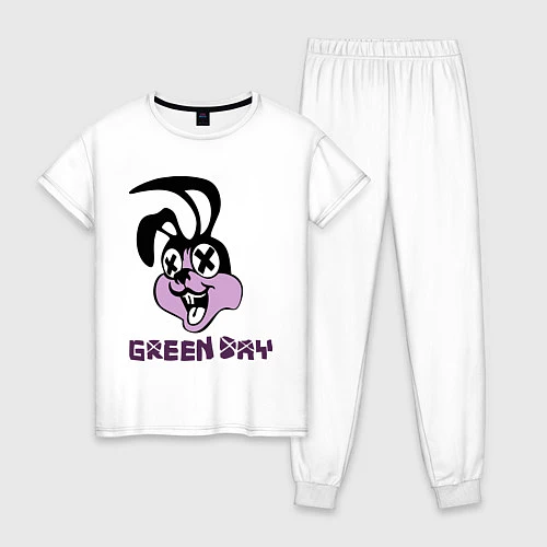 Женская пижама Green Day: Rabbit / Белый – фото 1