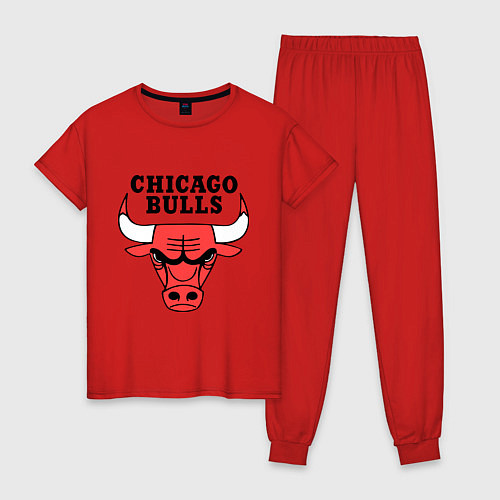 Женская пижама Chicago Bulls / Красный – фото 1