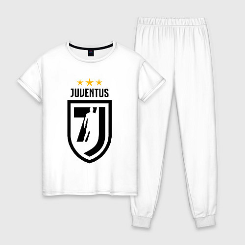 Женская пижама Juventus 7J / Белый – фото 1