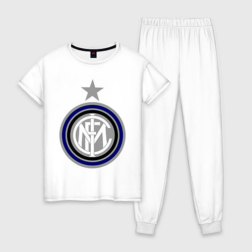 Женская пижама Inter FC / Белый – фото 1