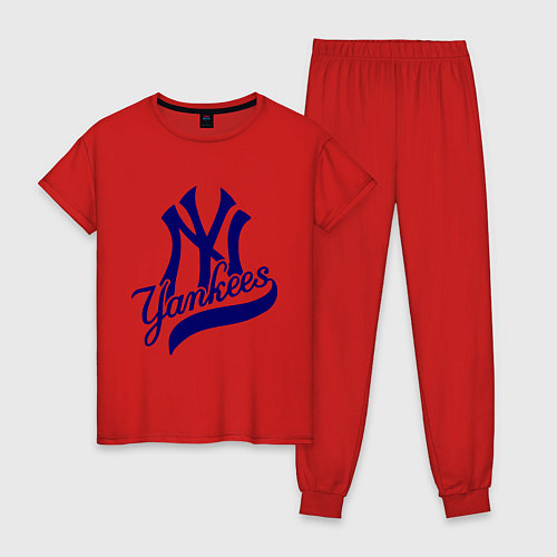 Женская пижама NY - Yankees / Красный – фото 1