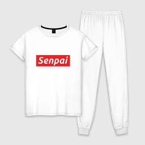 Женская пижама Senpai Supreme / Белый – фото 1