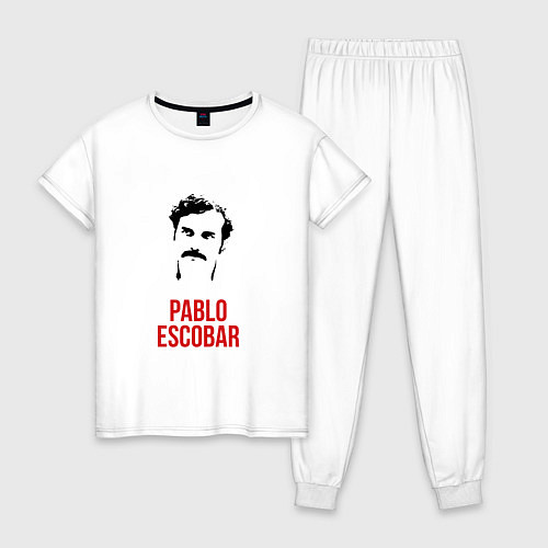 Женская пижама Pablo Escobar / Белый – фото 1