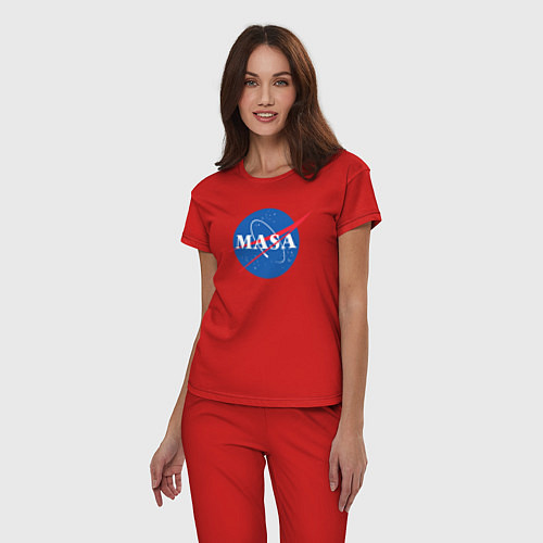 Женская пижама NASA: Masa / Красный – фото 3
