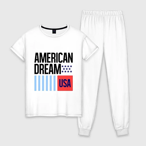 Женская пижама American Dream / Белый – фото 1