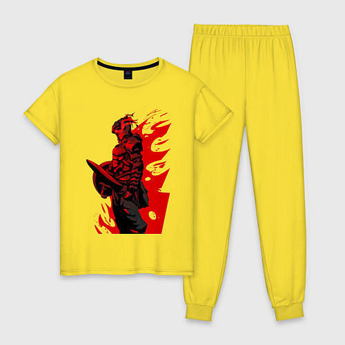 Женская пижама Убийца гоблинов / Желтый – фото 1