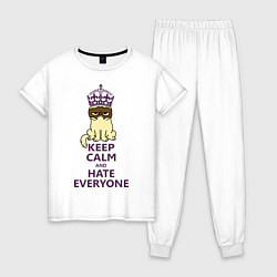 Женская пижама Keep Calm & Hate Everyone