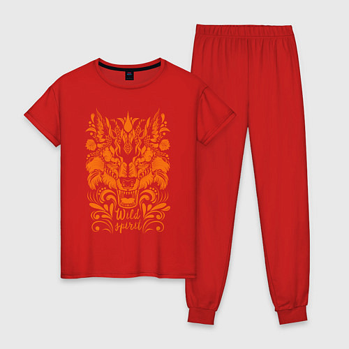 Женская пижама Wild Fox / Красный – фото 1