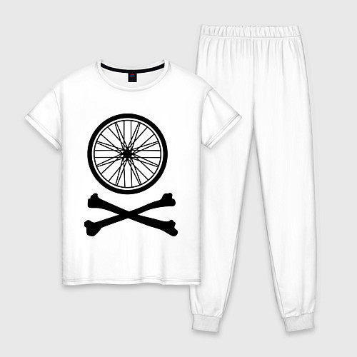 Женская пижама Bicycle / Белый – фото 1