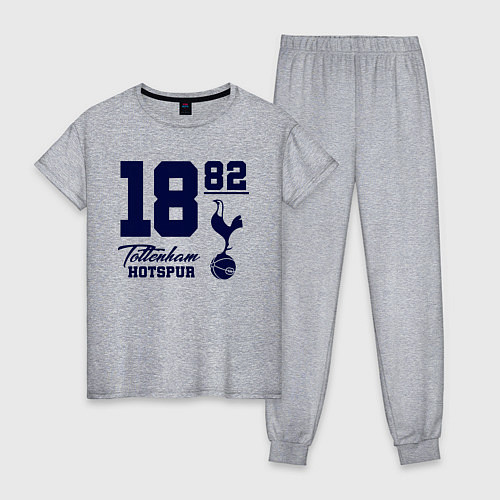 Женская пижама FC Tottenham 1882 / Меланж – фото 1