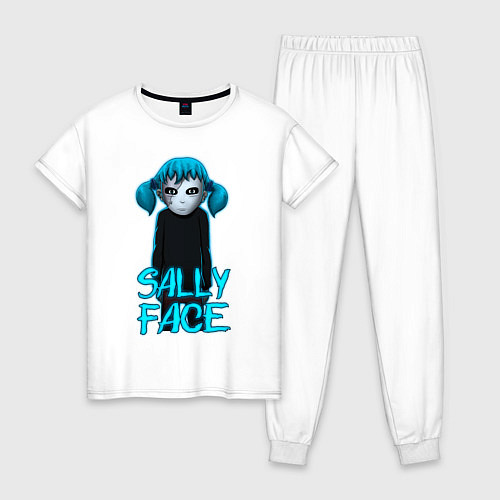 Женская пижама Sally Face / Белый – фото 1