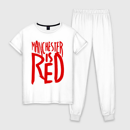 Женская пижама Manchester is Red / Белый – фото 1