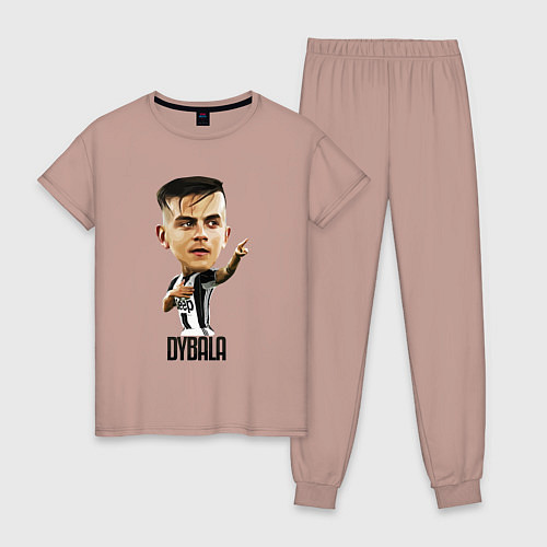 Женская пижама Dybala / Пыльно-розовый – фото 1