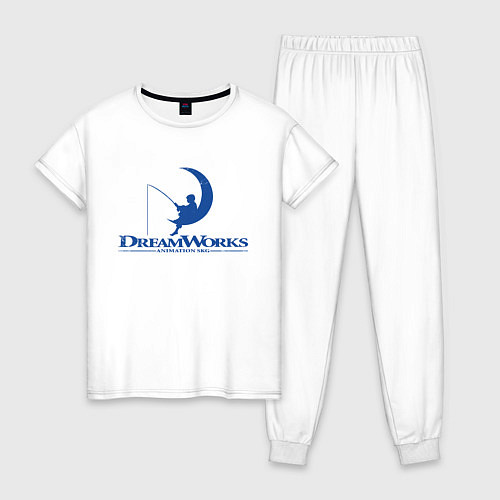 Женская пижама Dream Works / Белый – фото 1
