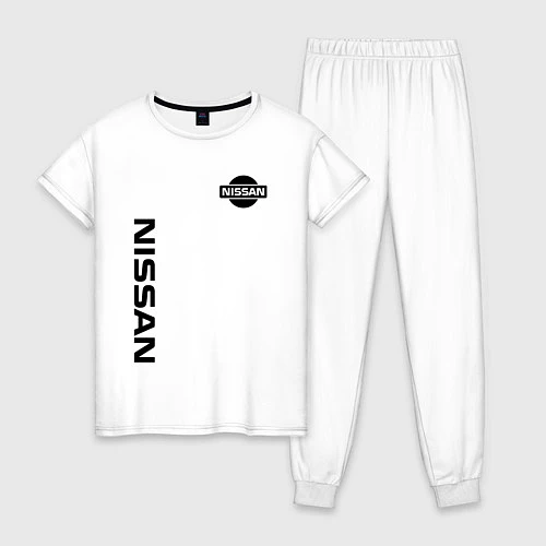 Женская пижама NISSAN / Белый – фото 1