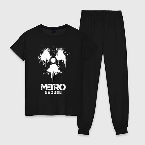 Женская пижама METRO EXODUS / Черный – фото 1