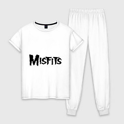 Женская пижама Misfits logo