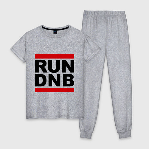 Женская пижама RUN DNB / Меланж – фото 1